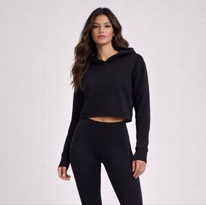 Lululemon Black All Yours Cropped Hoodie Size 4